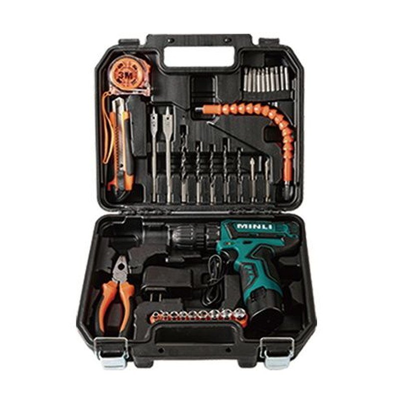 Elecson 102.1+36PCS 12V Cordless Drill with 36-Piece Kit